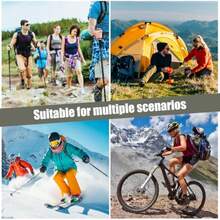 Mochila ligera de senderismo 30L impermeable para deportes aire libre mochila de viaje para ciclismo esquí - Verde militar - Ver 5