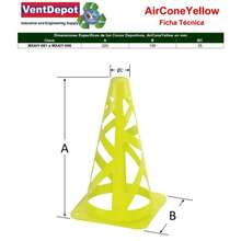 Cone - 5 Pieces MXAIY-005 Yellow - View 10