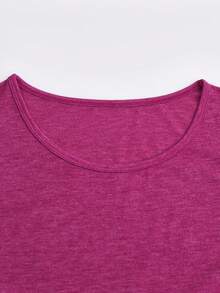 Camiseta de tirantes personalizada para mujer: Sube tu foto & añade tu texto personalizado, que se aplicará bellamente a tu diseño utilizando una técnica de flocado premium - Rojo - Ver 7