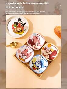 Disney 迪士尼米奇陶瓷小吃盘/火锅调料方碟/时尚蘸料盘/家用蘸料盘 - 彩色 - 查看 8
