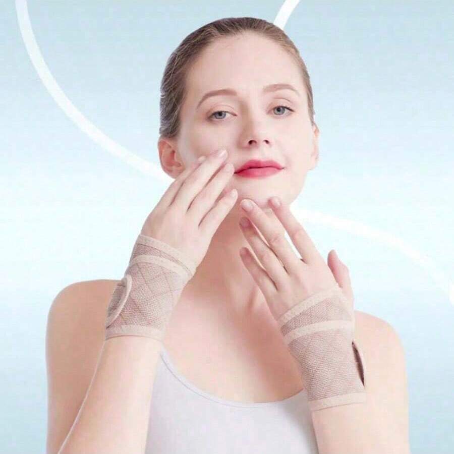 1pc Fitness, Badminton, Tennis, Anti Sprain Wrist Guard, Tendon Sheath, Wrist Joint Fixation, Compression Wrist Guard, Women's Sports, Lightweight Wrist Guard