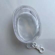 Bolsa de viaje para cargador de teléfonoóvil; Organizador de almacenamiento de cables impermeable; Bolsa protectora transparente para cargador de cables de datos KGNI - A1 - Ver 11