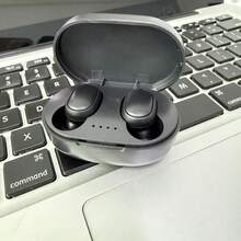 A6S TWS True Wireless Bluetooth Earbuds 5.3 Touch Control Earphones With Microphone, Waterproof Sports Earphones Compatible With All Smartphones - Black - View 7