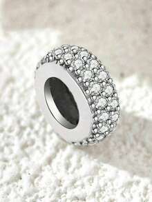 1颗时尚圆形串珠，适合女士手链、DIY饰品制作、精美首饰制作 - 多色 - 查看 13