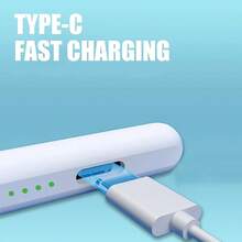 FCV 1pc Universal Capacitive Pen For Mobile Phones And Tablets, Active Pencil Touch Capacitive Pen With 90mAh Lithium Battery, Type-C Fast Charging Work For Android And Apple IPad, Precise Touch, Smooth Writing High-End Capacitive Pen (Not Suitable For Tablets With Resistive Screen And Electromagnetic Screen) - Multicolor - View 7