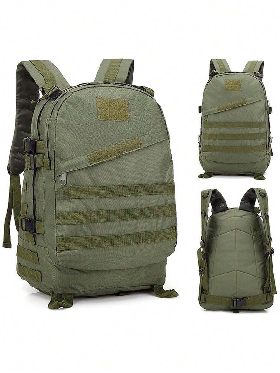 Large Capacity 40L Tactical Backpack, Heavy Duty Waterproof Backpack For Outdoor Hiking - Army Green - View 1