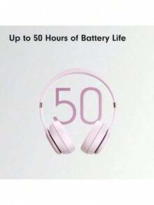 Wireless On-Ear Headphones, & Android Compatible, Up To 50 Hours Of Battery Life - 米色 - 查看 7