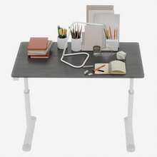 Study Desk - Height Adjustable, Multifunctional Home/Office, Compact Design, Multicoloured Optional. - B - View 7