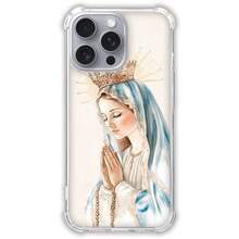 Personalized Case (3614) OUR LADY For IPHONE, 17, PRO, MAX, AIR, 16, PLUS, 16e, 15, 14, 13, MINI, 12, 11, XS, XR, SE, 2020 - 無色 - 查看 2