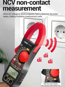 High Precision Digital Clamp Multimeter With Voice Broadcast Function, AC Current Meter, Electrician Professional Multimeter - Multicolor - View 8