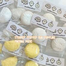 2026 Novo Lançamento - Brinquedo Squishy Anti-Estresse, Bola Fluida de Retorno Lento, Brinquedo Moldável de Mini Pão para Apertar - Presente Único Anti-Estresse, Adequado para Amigos, Coleção, Feriados, Aniversários - Multicolorido - Visão 2