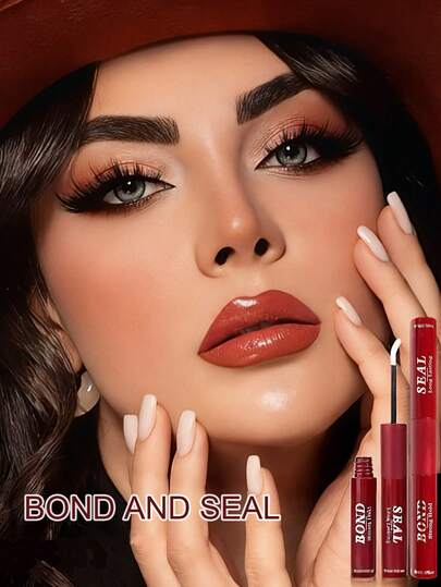 Lash Cluster Glue Lash Bond And Seal 10ml Waterproof Lash Glue For Eyelash Clusters 10ml Bond And Seal 2-In-1 Home Use Strong Hold. Compact And Portable, Convenient For Travel And Easy To Use At Home.