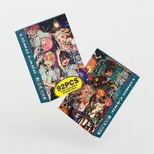 花子 60张 Lomo 卡片 + 32张贴纸，高清照片卡，收藏品，粉丝周边，小礼物，情人节，圣诞节礼物 - 彩色 - 查看 2