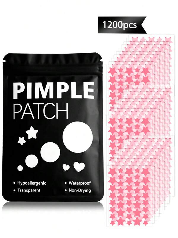 1200pcs Star Stickers, Assorted Shapes & Sizes, Suitable For Face Painting, Decoration On Face, Applicable For Various Occasions, Makeup, Room Decor, Vanity, Travel, Bedroom, Cosmetics, Affordable Small Christmas Gift, Makeup, Makeup Tools, Inexpensive Item, Gift, Women Gift, Christmas Gift, Specifications: 960/800/480/400/200/160/120/80/40pcs