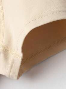 5pcs/Pack Mini Bala Young Boy Soft Breathable Comfortable Seamless Briefs - Light Yellow - View 9