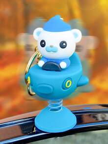 Figur Mobil Ritme Pasukan Bawah Air OCTONAUTS Mainan Anak Gantungan Kunci Aksesori Tas Sekolah Hadiah Liontin PVC Hadiah Tas Sekolah Siswa Figur Mobil Konsol Tengah Kuda Gemerincing Barang Dekoratif Dekorasi Gantung - MultiWarna - View 11