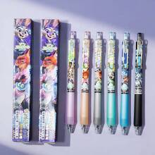 Authentic Disney Zootopia Peripheral Cartoon Cute Stationery Press Neutral Pen Rabbit Officer Pen Student Black Quick Drying Signature Pen Essential Supplies For School Start Gifts Jingxi Boxed Design Random - 1 Random - View 4