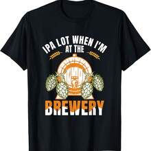 Camiseta de degustación de cerveza artesanal de cervecería IPA Lot - Negro 5 - Ver 1