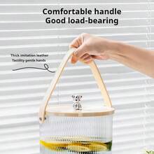 New Luxury Cold Water Dispenser With Faucet, Large Capacity Household Fruit Tea Cold Water Bucket, Picnic Set - Multicolor - View 6