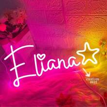 Customized Wedding Neon Light Room Decor, LED Neon Light Wedding Decor Battery Powered Neon Light Personalized Surname Lamp Wedding Backdrop, Dimmable Neon Light Personalized Name Plate Gift, Neon Light Wedding Signage Custom Wall Decor (Single Or Dual Tube) - Wedding Neon Sign Large Size - View 12