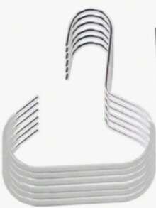 1/2/4/10pcs Random Colors Cap Storage Organizer, Dormitory Wardrobe Interior Hanging Cap Rack, Multifunctional Hat Display Holder,Home Decor,Closet Orginizer,Closet Organizer - Silver - View 16