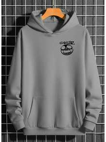 Moletom Premium canguru irverno Gorilaz 2026 - Cinza - Visão 2