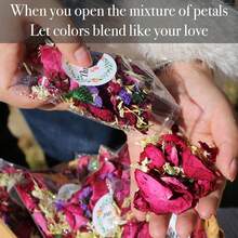 1包（30克/300克）天然干玫瑰花瓣，真花装饰，适用于足浴、全身浴、水疗、浪漫婚礼、彩纸屑、家居香氛、沐浴、肥皂和蜡烛制作、派对和婚礼装饰、DIY工艺品。100%纯天然有机干红玫瑰花瓣，适用于足浴、全身浴、水疗、婚礼、彩纸屑、家居香氛、蜡烛和肥皂制作、DIY工艺品。 - 玫瑰紅 - 查看 8