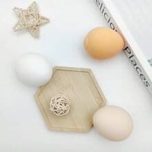 创意解压玩具！逼真不易碎的仿真鸡蛋，可重复使用，挤压玩具，趣味十足！ - 彩色 - 查看 9