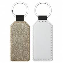 1PC Customized Heat Transfer Keychain, Personalized Photo Keychain, PU Leather Glitter Creative Keychain, Customized 2D Flat Hanging Decoration, Backpack Pendant Decoration, Customized Pet Memorial Gift, Surprise Gift, Beautiful Accessory, Romantic Gift, Customized Text, Boyfriend/Girlfriend Gift, Parents/Mother Gift, Couples/Couple/Best Friend Gift, Holiday Gift Partner - Multicolor - View 18