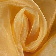 1pc Semi-Transparent Organza Fabric, Suitable For Wedding, Birthday Party Dress, Headpiece DIY, Pre-Cut Material - Multicolor - View 55