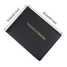 硬币收藏册 - 240格收纳整理册和翻盖式硬币册 - 适用于25美分硬币收藏 - 多色 - 查看 5