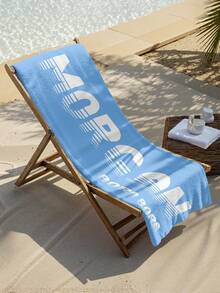 Personalized Children's Beach Towel, Perfect Summer Birthday Gift, Suitable For Various Summer Occasions. Customizable Beach Towel And Accessories, Applicable For Beach, Swimming Pool, Travel, Camping, Yoga And Other Scenarios., Quick-Dry - Multicolor - View 5