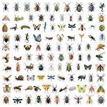 204 Pieces Insect Stickers - Cute Animal Bug Decals For Notebooks, Journals & Science Education Crafts - 204PCS - View 3