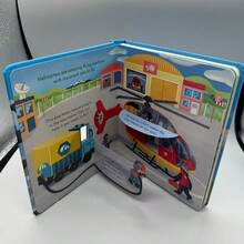 Pop-Up Lernmaterial aus Pappe, faltbare Innenseiten, Familienlesestunde, kognitive Aufklärung, Sprachentwicklung, geeignet für Halloween, Weihnachtsgeschenke, Naturwissenschaftliche Bildung - Verschiedenfarbig - Übersicht 12