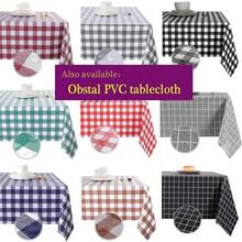 Obstal 210GSM Rectangle Table Cloth - Heavy Duty Water Proof Microfiber Tablecloth, Decorative Fabric Table Cover For Outdoor And Indoor Use (Royal Blue, 70 X 70 Inch) - 皇家藍 - 查看 8