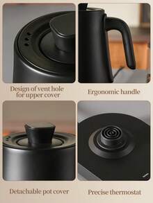 OCTAVO Hervidores eléctricos - Negro - Ver 10