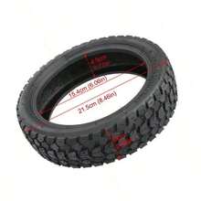 8.5 Inch Electric Scooter M365 1S Pro 2 Off-Road Tires, 8.5 Inch Electric Scooter Replacement Tires, Non-Pneumatic Anti-Slip Tires - Black - View 7
