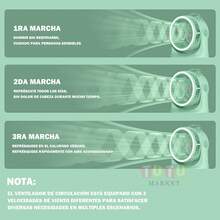 Mini ventilador de escritorio, con tres niveles de velocidad ajustables, ideal para dormitorios y oficinas, con rotación de 180° arriba y abajo, ventilador USB para estudiantes, perfecto para oficinas, dormitorios y espacios de estudio. - Verde - Ver 4