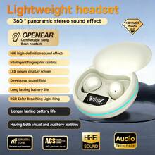 Desain Baru Earbud Musik In-Ear Nirkabel Sejati Macaron Headset Tidur Pasangan Video Earplug Mini Bluetooth 6.0 Earpods Nyaman TWS HIFI Dolby Bass Stereo HD Panggilan Earphone Untuk Android Untuk iPhone Musik Untuk Hadiah Hari Halloween - Satu-Ukuran - View 9