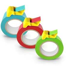 3 Sizes, Portable Tape Cutter, Painter, Painter, Tape Divider, Cute Tape Dispenser - 3pcs - View 2