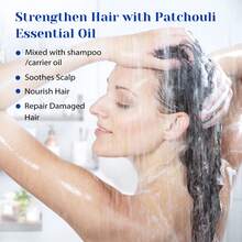 100毫升/30毫升/10毫升广藿香精油，HIQILI 100%纯天然，舒缓肌肤，滋养秀发，适用于香薰机、加湿器、持久留香蜡烛、DIY工艺品。 - Patchouli - 查看 5