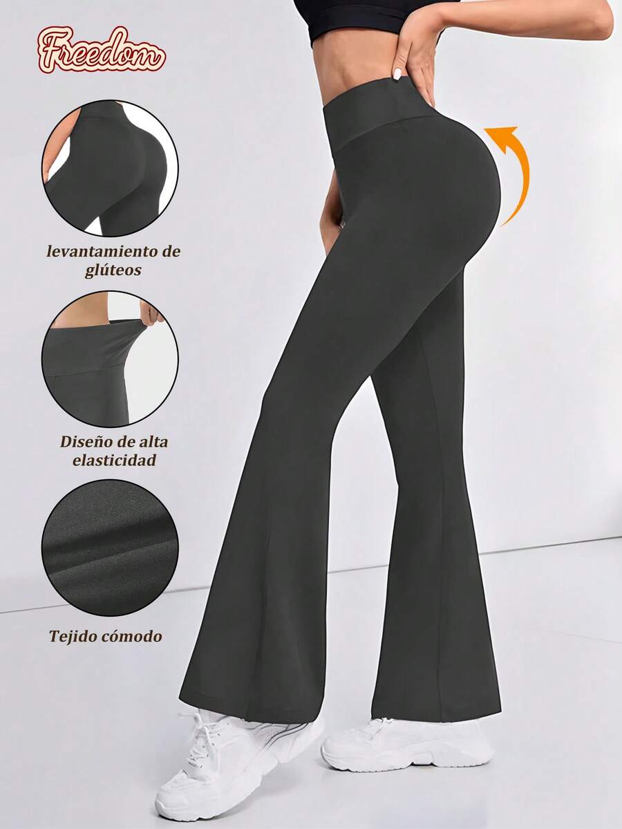 Women Sports Pants - Grey - View 1