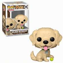 Funko Pop! Pets - Golden Retriever - 彩色 - 查看 1