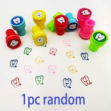 1/5/10/20/30 piezas Juego de sellos divertidos con dientes, sellos de recompensa, sellos creativos, sellos de incentivo para el aula, regalos para maestros - Multicolor - Ver 14