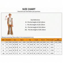 Hippie Retro Boys' Costume, Polyester Fiber Modern Dance Performance Outfit, Unique Special Purpose - Multicolor - View 11