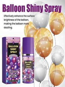 DOWMOO 1瓶/30毫升气球光泽喷雾，气球喷雾，气球表面纹理光泽抗氧化持久闪亮喷雾，情人节送给男朋友/女朋友的礼物 - 彩色 - 查看 4
