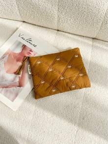 1 chiếc túi đựng máy đọc sách điện tử bằng cotton thêu nơ cổ điển, kích thước 6"/6.8"/7", túi đựng điện thoại đa năng dành cho nữ, túi đựng tai nghe SA569P cho máy đọc sách điện tử Kindle/Boox/Kobo, vỏ bảo vệ, thích hợp làm quà tặng cho giáo viên hoặc bạn bè, đồ dùng học tập thiết yếu. - Nhiều màu - Xem 12