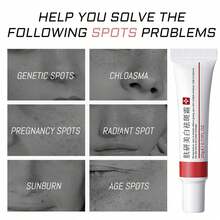 2-Piece Set Whitening And Spot-Removing Cream, Facial Pigment Lightening Cream, Moisturizing Cream For Removing Facial Melasma, Dark Spots, Wrinkles, And Blemishes - 多色的 - 查看 6