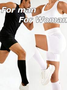 2/4双装 女士高品质面料跑步足球骑行袜 褶皱袜 冬春两季靴袜 2026新款 - 彩色 - 查看 12