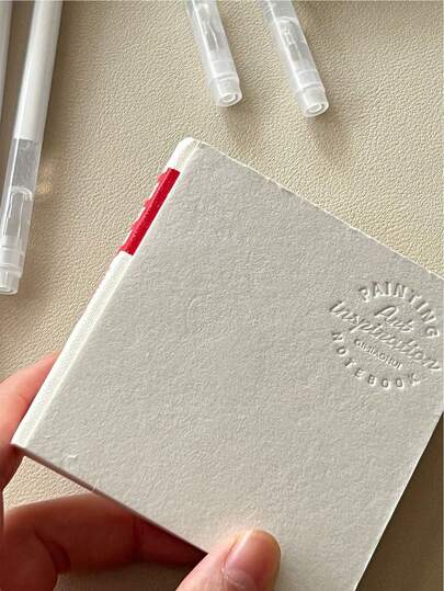 Painting Book, 200gsm Acrylic Cardboard Mini Sketchbook Pocket Notebook, Can Lay Flat At 180 Degrees Back To School,Mother's Day,Mom's Gift,Back To School,School Supplies